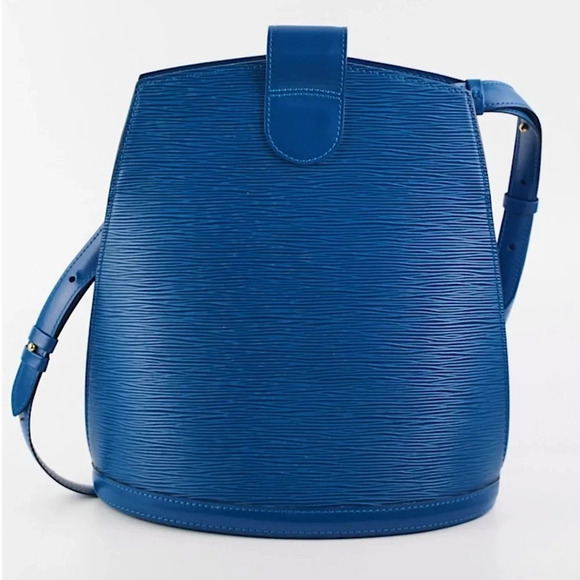 Louis Vuitton Toledo Blue Epi Cluny Bag - Picture 5 of 16